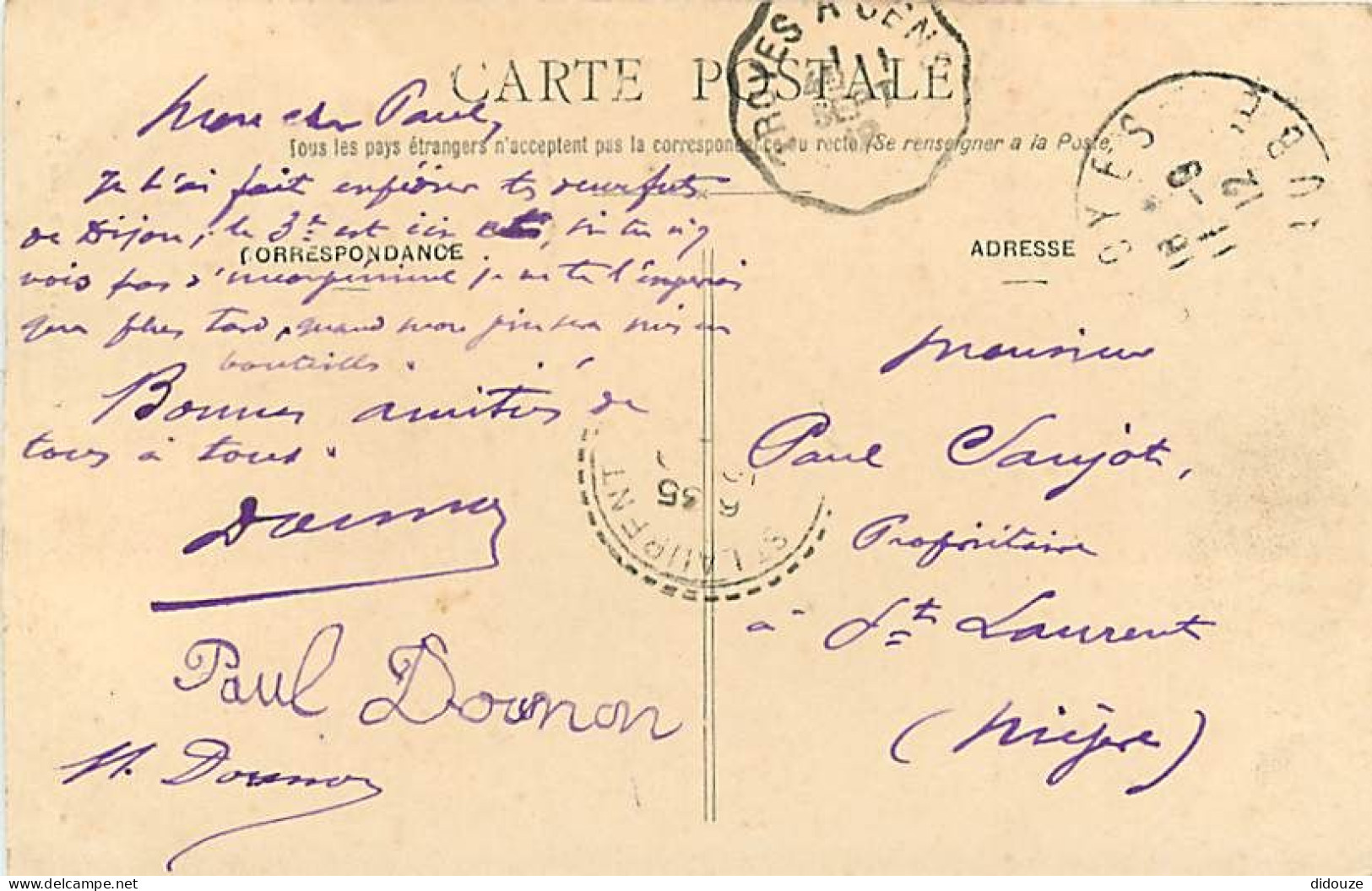 10 - Essoyes - Vue Générale - Correspondance - Oblitération Ronde De 1912 - CPA - Voir Scans Recto-Verso - Essoyes