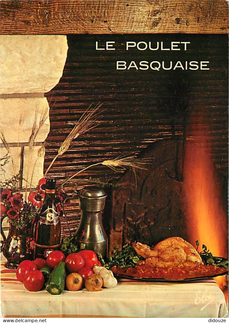 Recettes De Cuisine - Poulet Basquaise - Carte Neuve - Gastronomie - CPM - Voir Scans Recto-Verso - Recettes (cuisine)