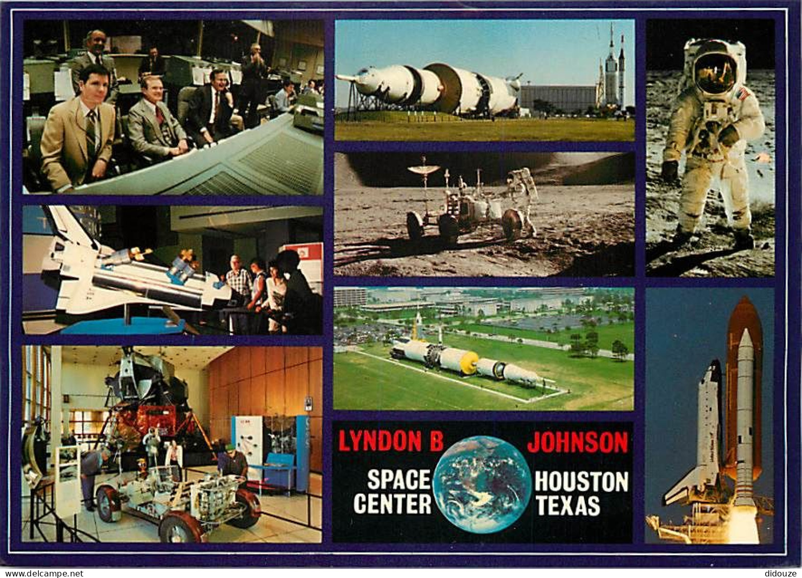 Astronomie - NASA - Johnson Space Center Houston Texas - Multivues - Carte Neuve - CPM - Voir Scans Recto-Verso - Astronomie
