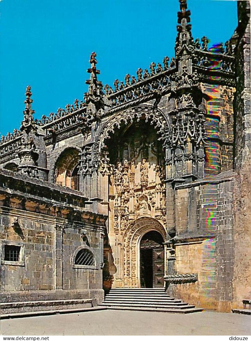 Portugal - Tomar - Convento De Cristo - Portal Da Igreja - Couvent Du Christ - Porte De L'églis - CPM - Carte Neuve - Vo - Santarem