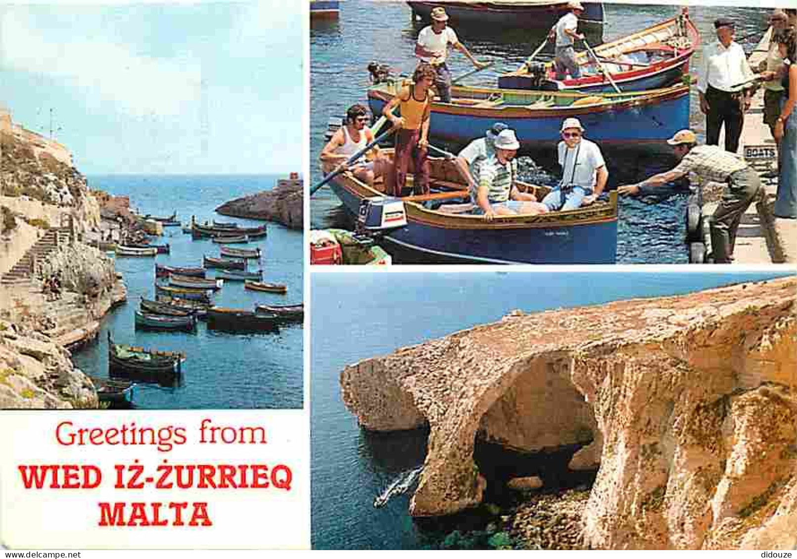 Malte - Wied Iz'Zurrieq - Multivues - CPM - Voir Scans Recto-Verso - Malte