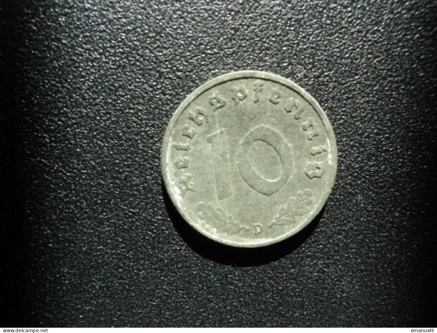 ALLEMAGNE : 10 REICHSPFENNIG   1941 D   KM 101    TTB - 10 Reichspfennig