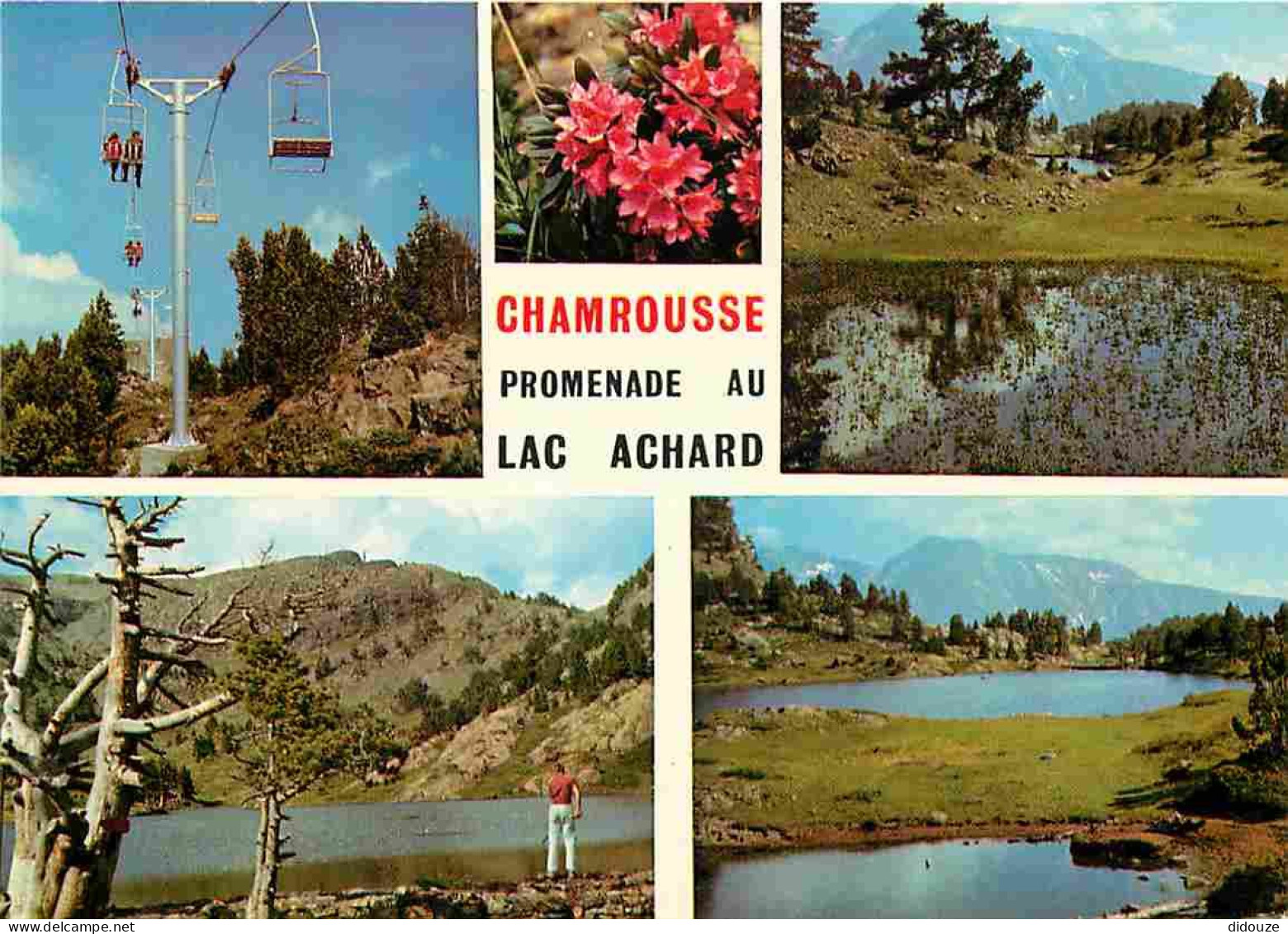 38 - Chamrousse - Promenade Du Lac Achard - Multivues - CPM - Carte Neuve - Voir Scans Recto-Verso - Chamrousse