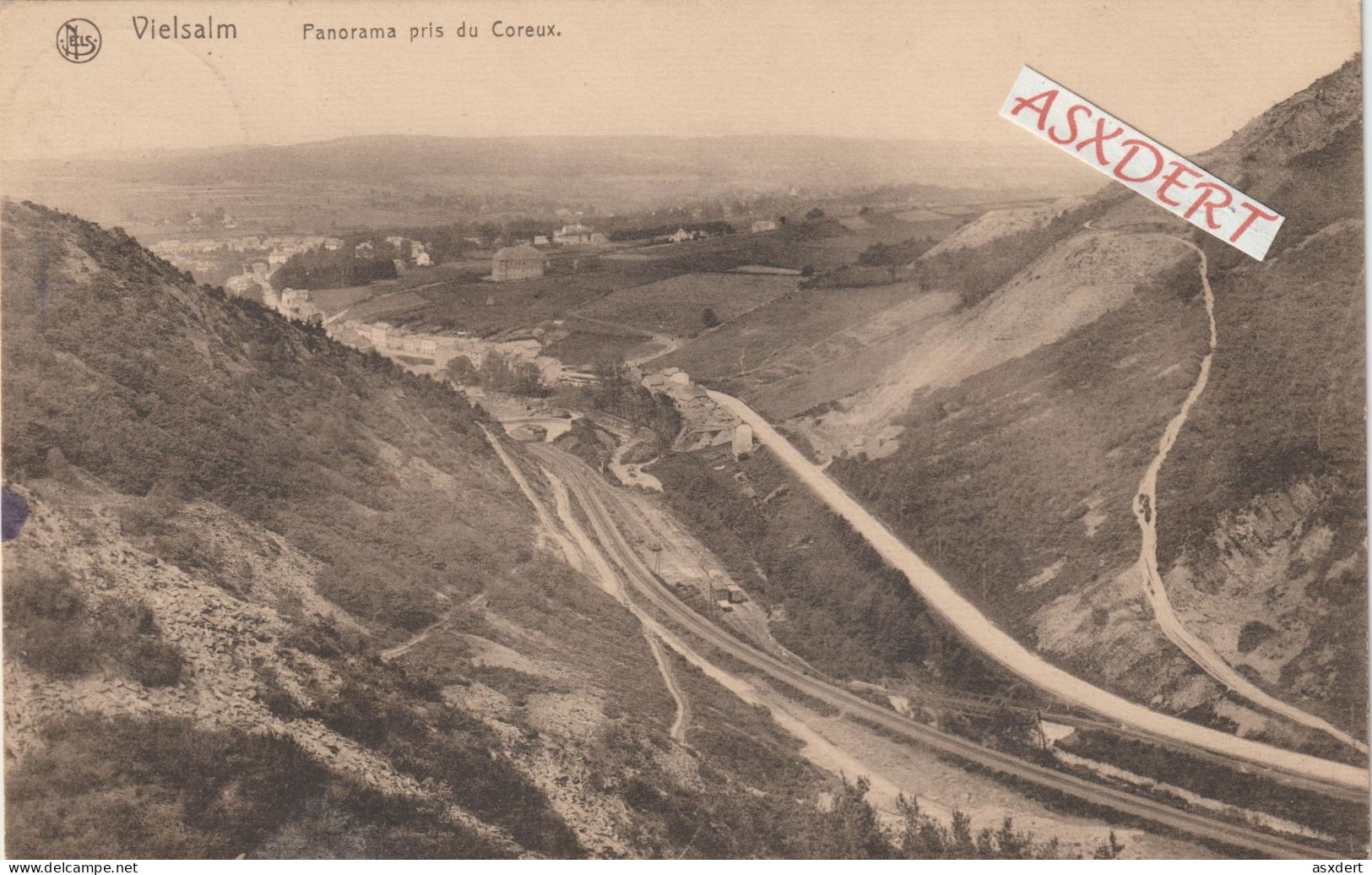 Vielsalm - Panorama Pris Du Coreux 1916 - Vielsalm