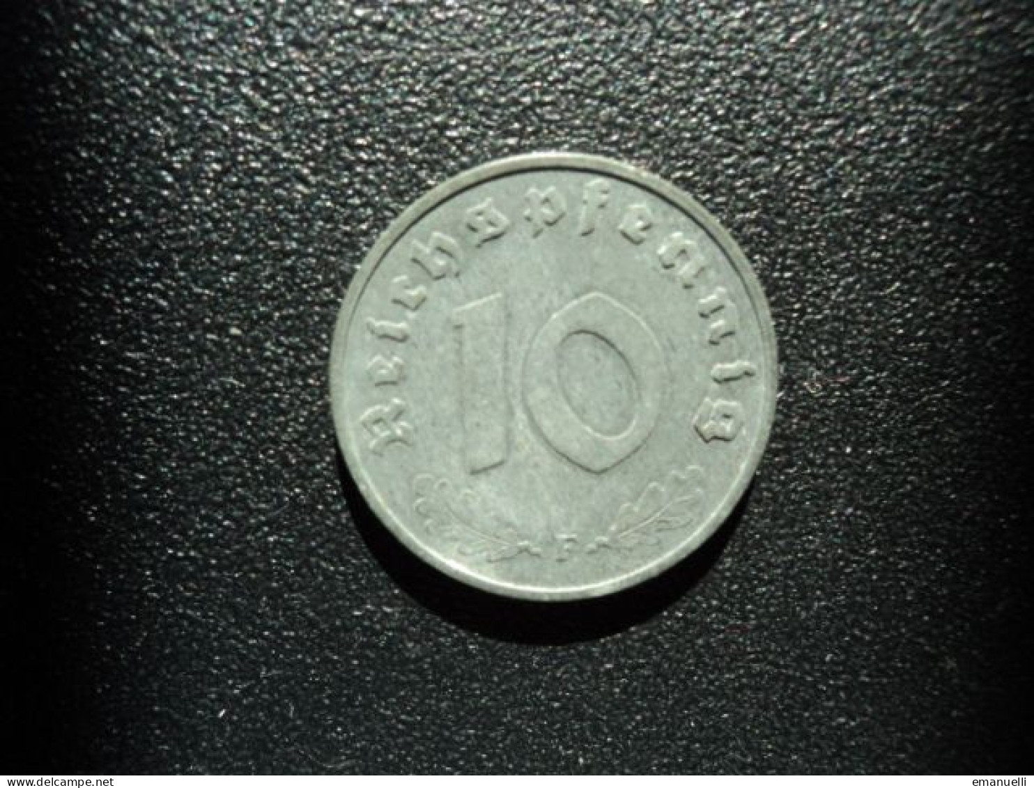 ALLEMAGNE : 10 REICHSPFENNIG   1942 F   KM 101    TTB+ - 10 Reichspfennig