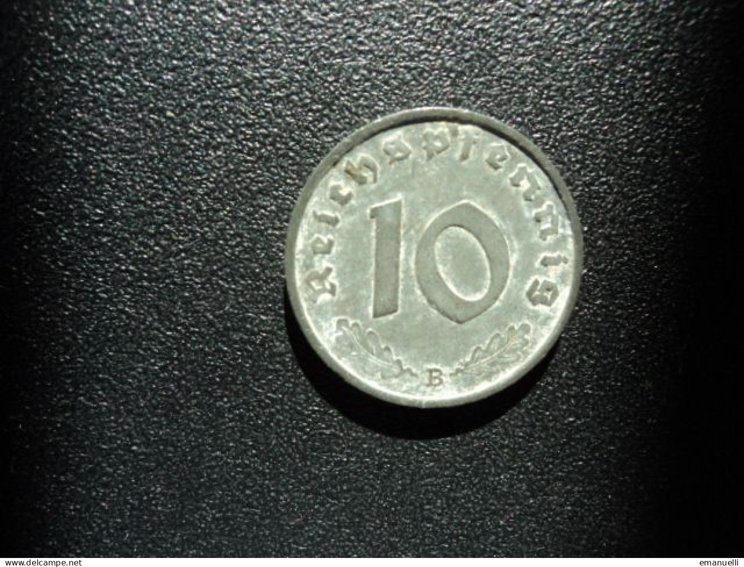 ALLEMAGNE : 10 REICHSPFENNIG   1944 B   KM 101    TTB+ - 10 Reichspfennig