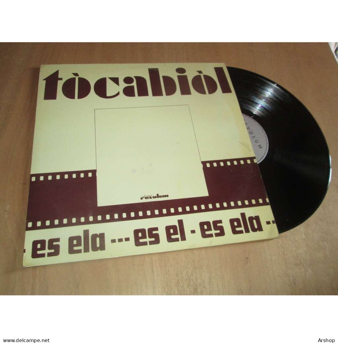 TOCABIOL Es El - Es Ela - FOLK OCCITAN REVOLUM REV 008 Lp Avec Son Insert - Country En Folk