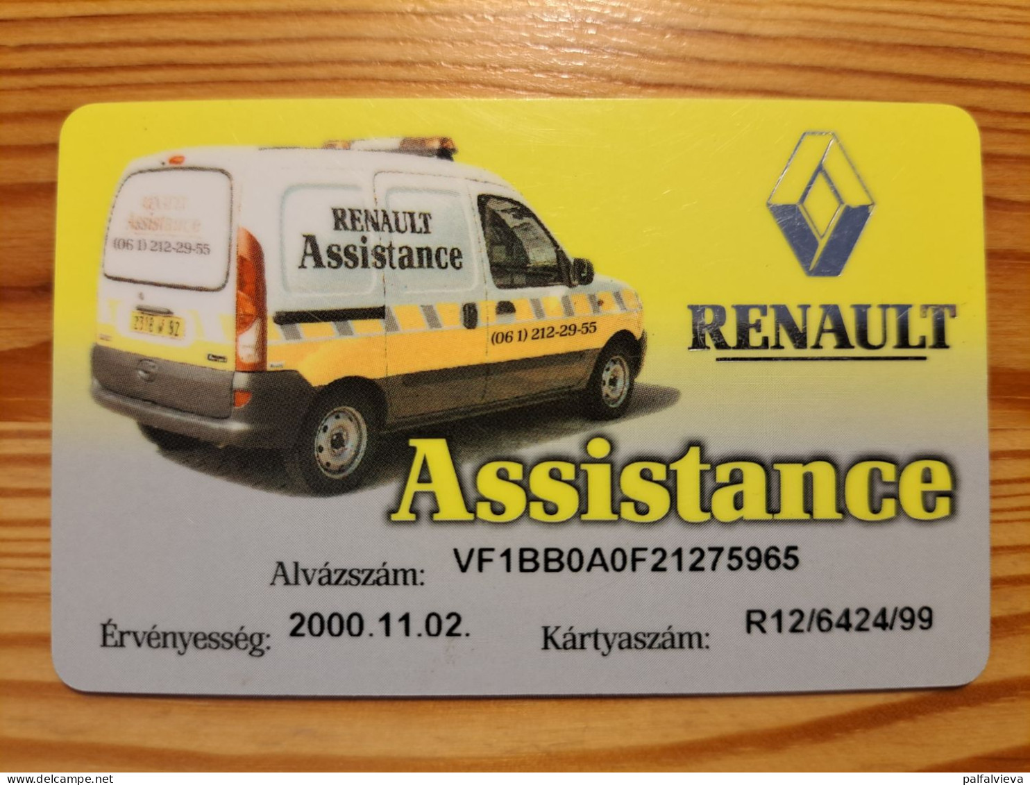 Renault Assistance Club Card Hungary - Other & Unclassified
