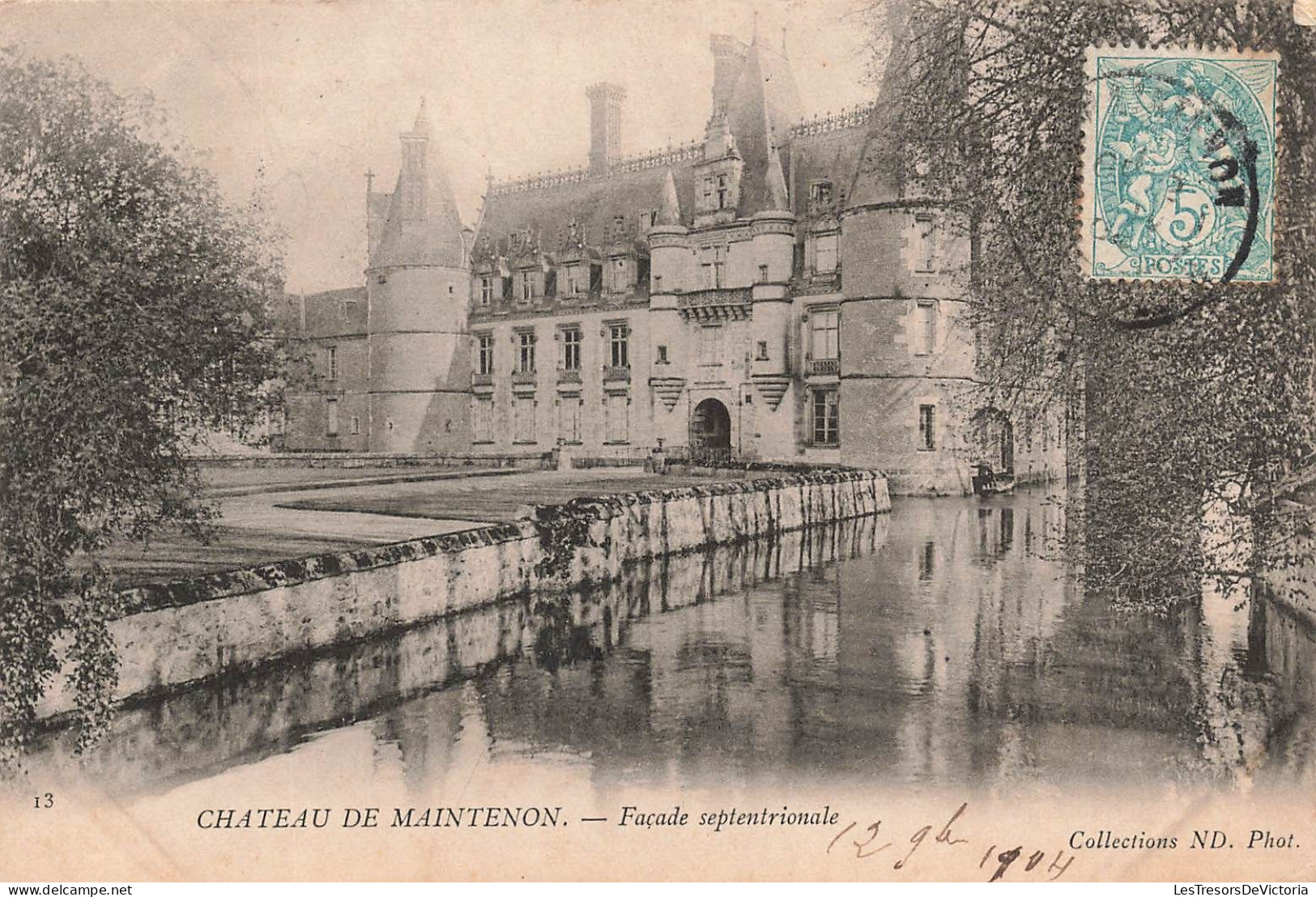 FRANCE - Maintenon - Château De Maintenon - Façade Septentrionale - Carte Postale Ancienne - Maintenon