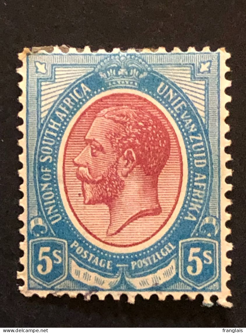 RSA  SG 15   5s Blue And Red MH* - Unused Stamps