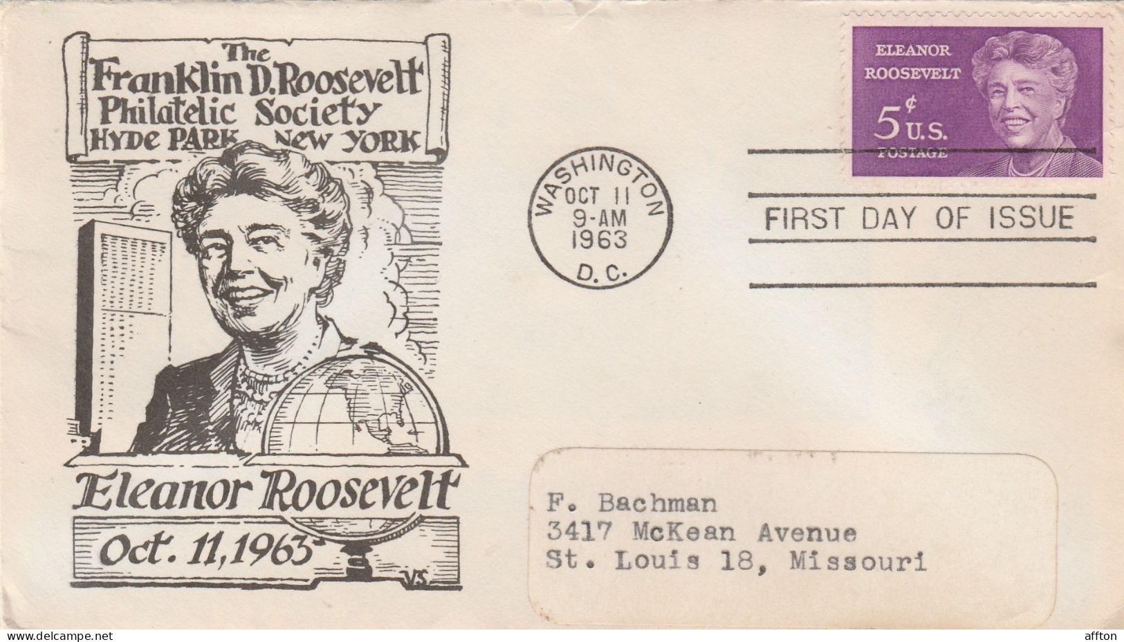 United States 1963 FDC - 1961-1970