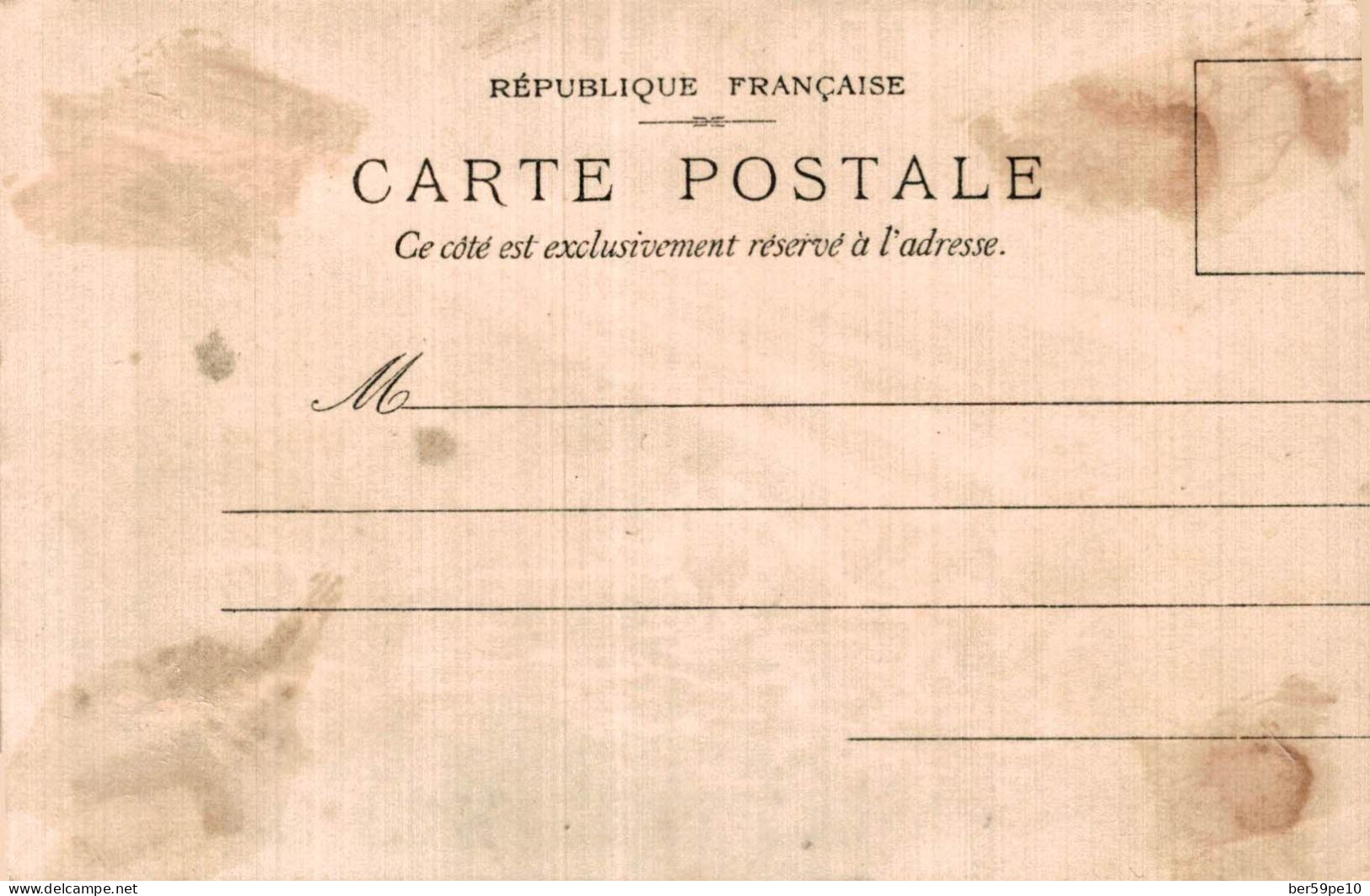 CHROMO BISCUITS LEFEVRE-UTILE GRAND PRIX PARIS 1900 CARTE TRANSPARENTE BIARRITZ - Lu