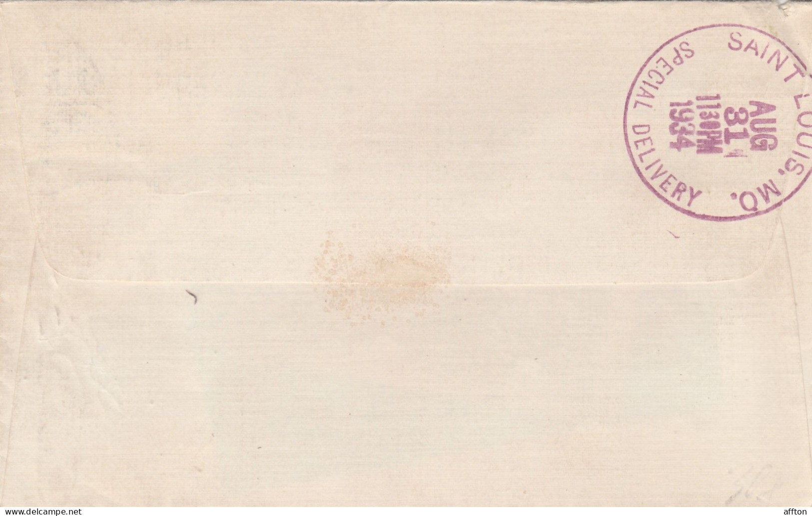 United States 1934 FDC - 1851-1940