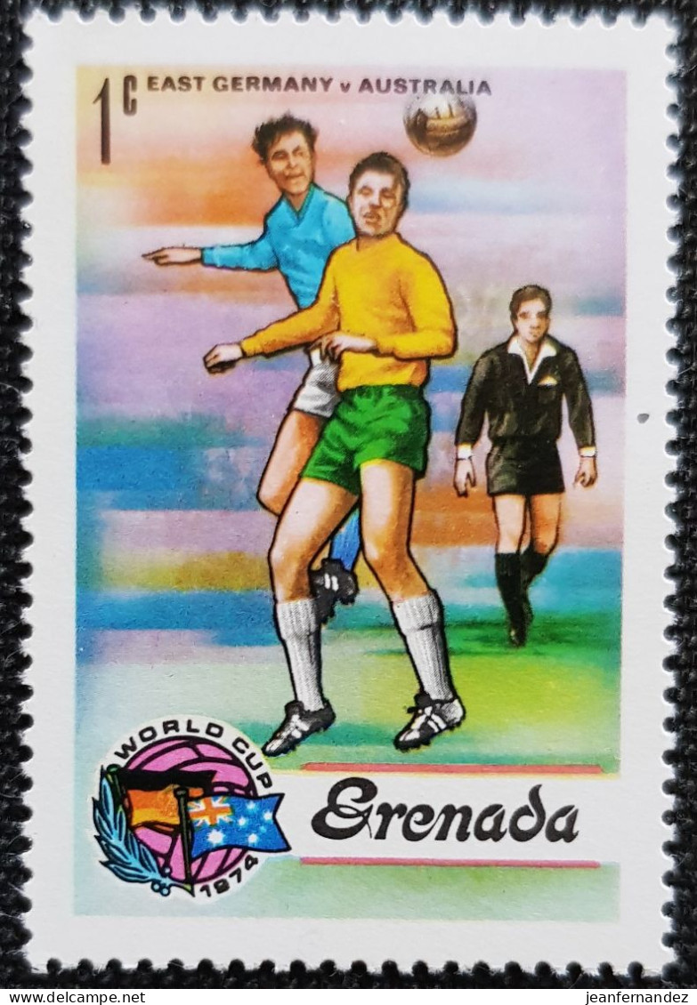 Grenade 1974 Football World Cup - West Germany   Stampworld N° 582 - Grenada (1974-...)