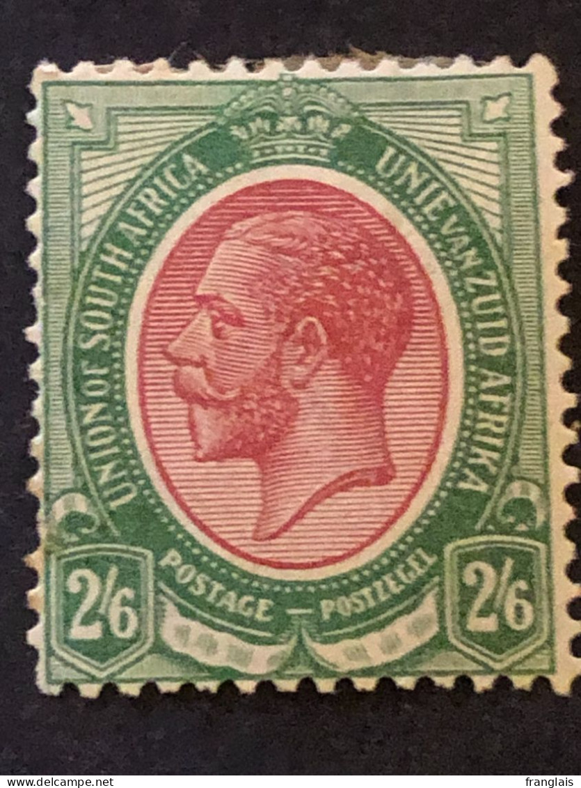 RSA  SG 14   2s 6d  Green And Red  MH* - Unused Stamps