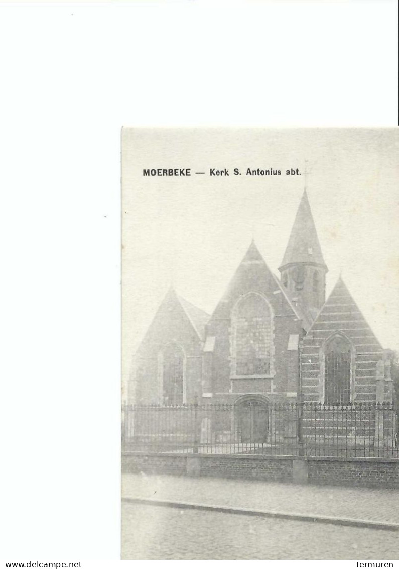 Moerbeke-Waas : Kerk St Antonius Abt - Mörbeke-Waas