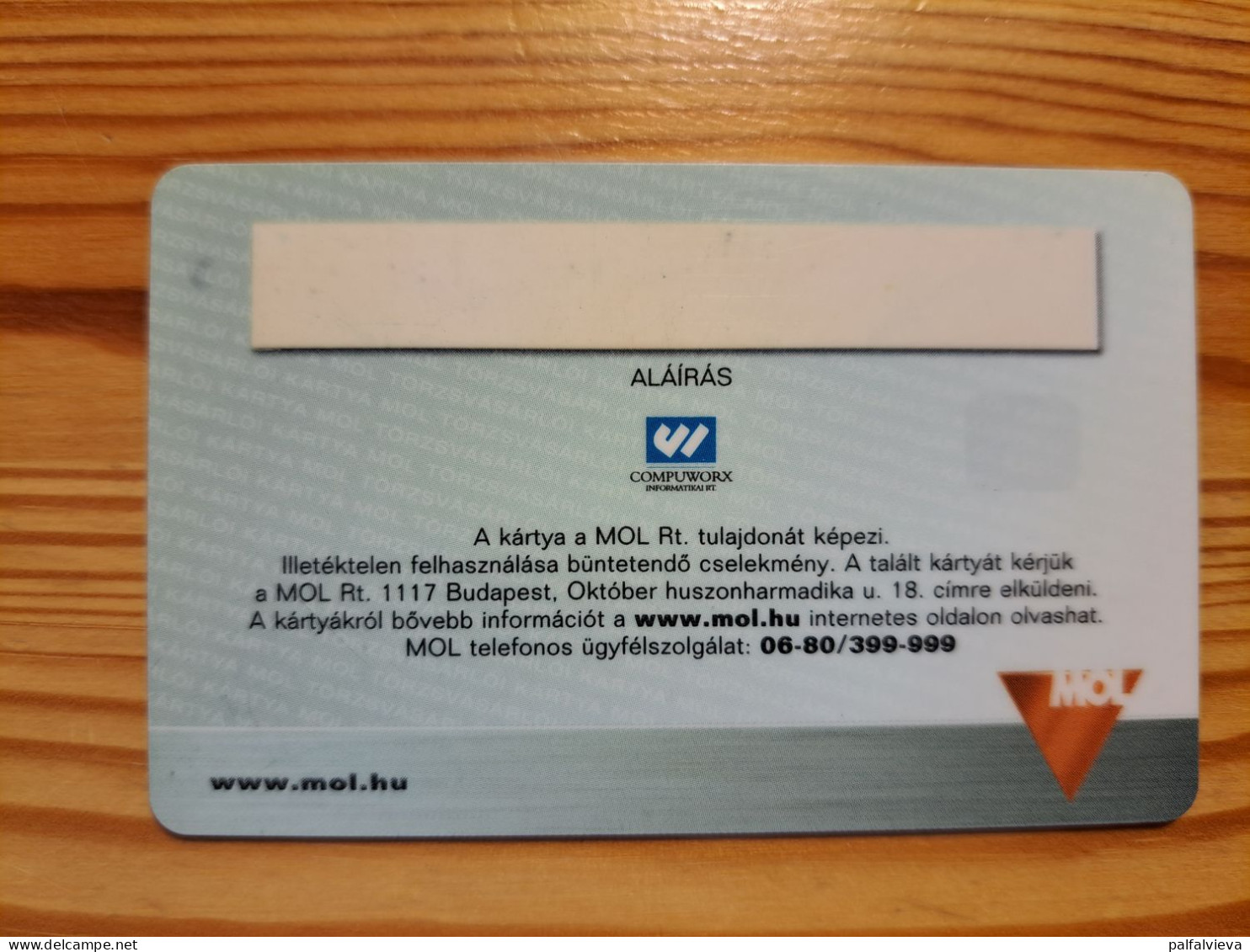 MOL Customer Card Hungary - Sonstige & Ohne Zuordnung