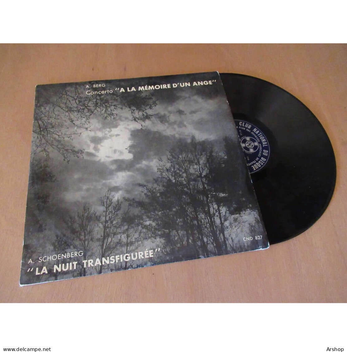 HORENSTEIN / STRICKLAND La Nuit Transfigurée SCHOENBERG / à La Mémoire D'un Ange BERG - CNDD CND 827 Lp - Classical