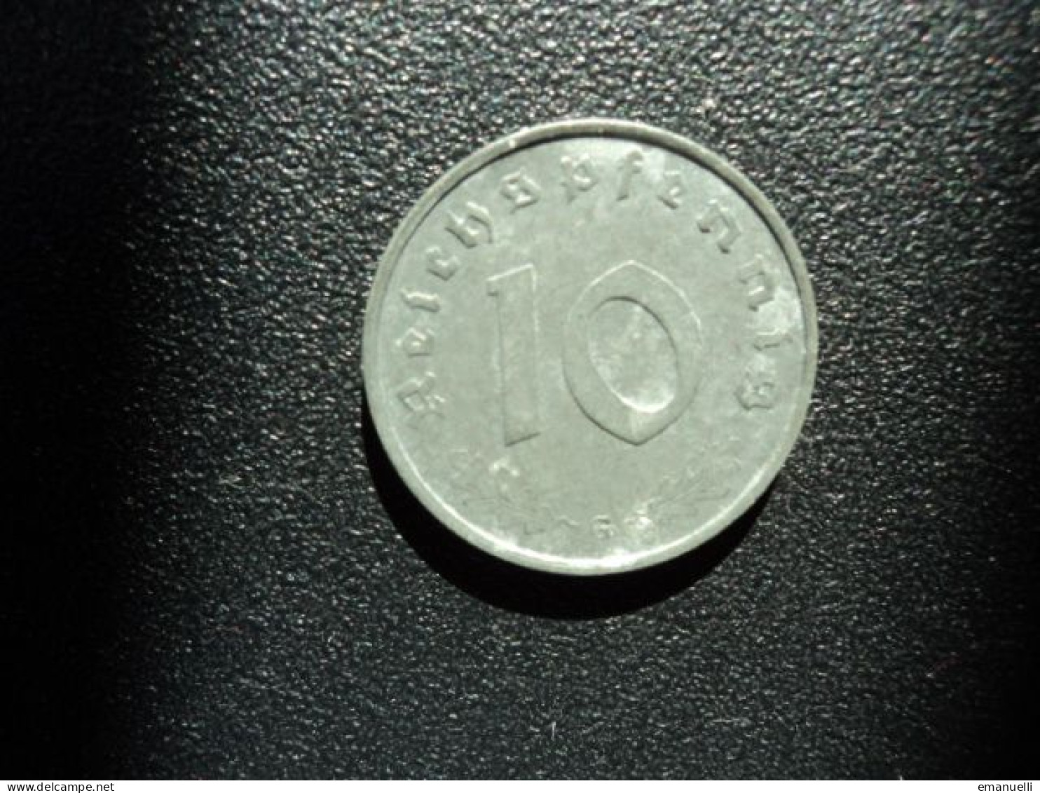 ALLEMAGNE : 10 REICHSPFENNIG   1944 G   KM 101    TB+/TTB - 10 Reichspfennig