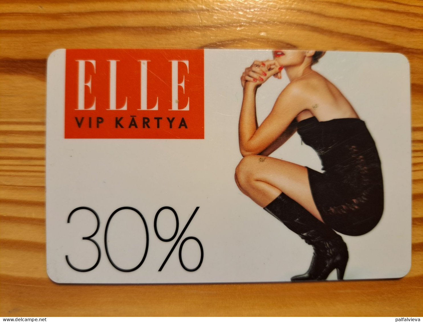 ELLE Customer Card Hungary - Woman - Autres & Non Classés