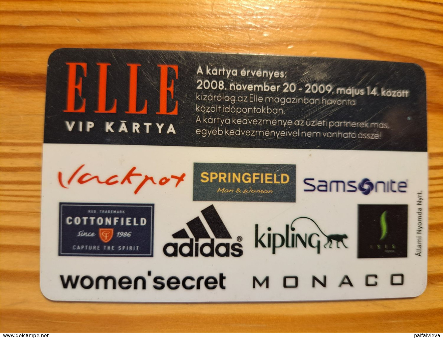 ELLE Customer Card Hungary - Woman - Sonstige & Ohne Zuordnung