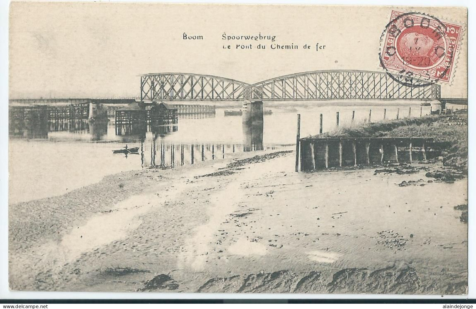 Boom - Spoorwegbrug - Le Pont Du Chemin De Fer - 1923 - Boom