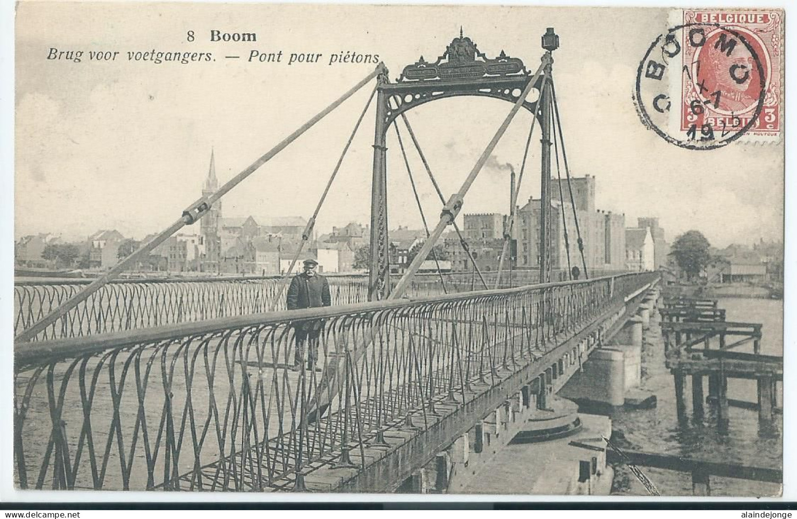 Boom - Brug Voor Voetgangers - Pont Pour Piétons - 1923 - Boom