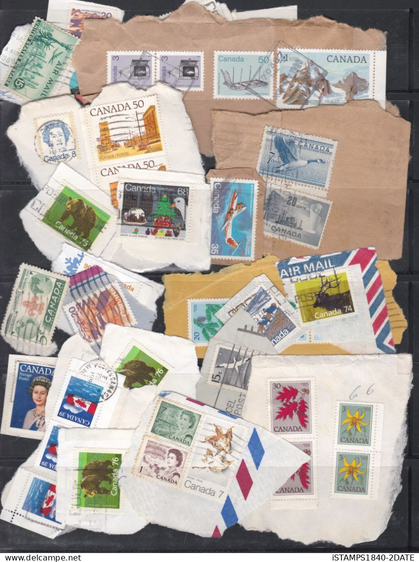 001144/ Canada On Paper 1960/70s+ Collection Postmarks - Verzamelingen