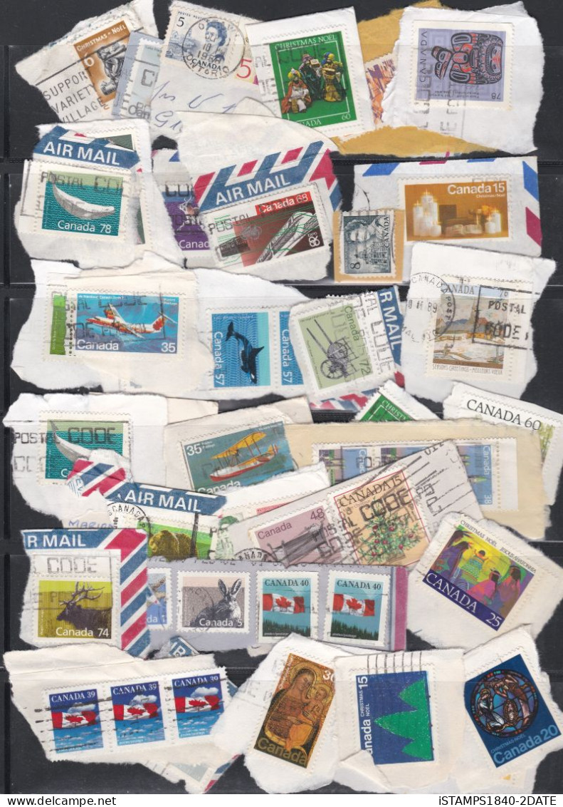 001144/ Canada On Paper 1960/70s+ Collection Postmarks - Sammlungen