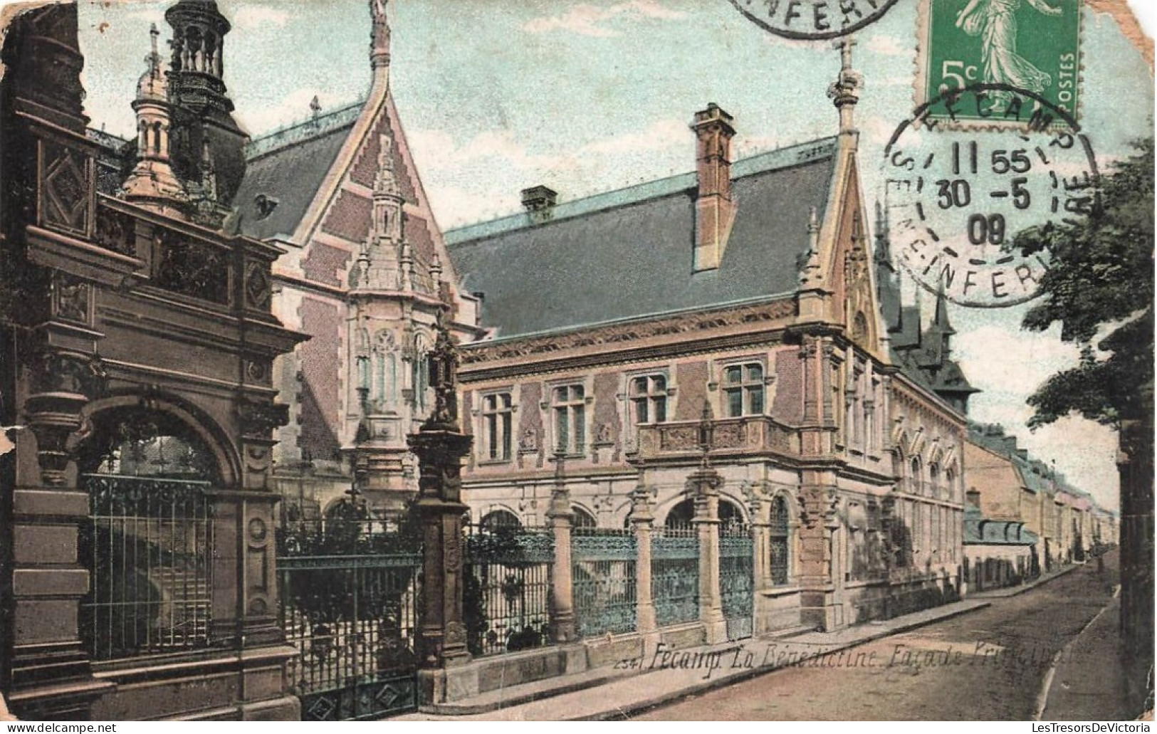 FRANCE - Fécamp - La Bénédictine - Façade Principale - Carte Postale Ancienne - Sonstige & Ohne Zuordnung