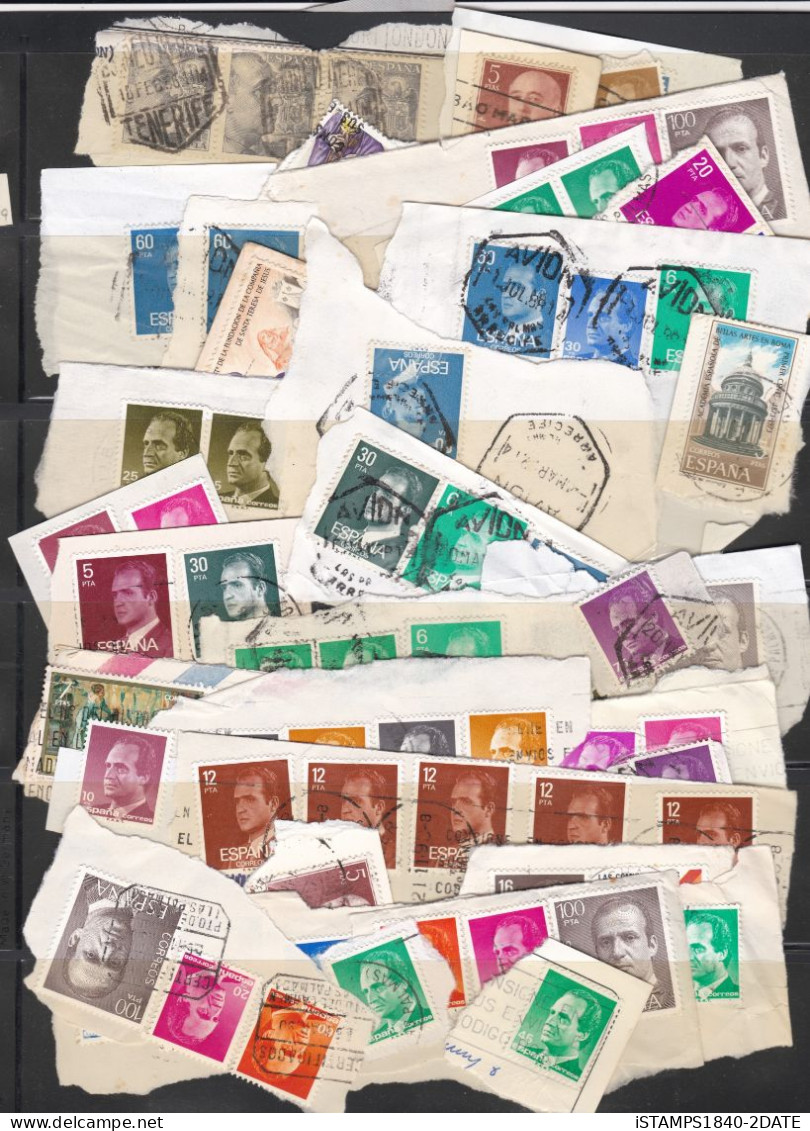 001145/ Spain 1950+ Collection On Paper Good Postmarks - Collections