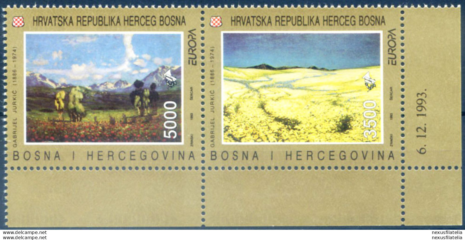 Europa 1993. - Bosnie-Herzegovine