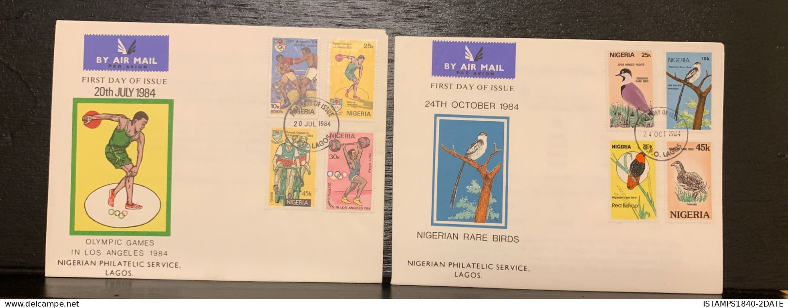 001151/ Nigeria First Day Cover Collection (55) 1973-1985