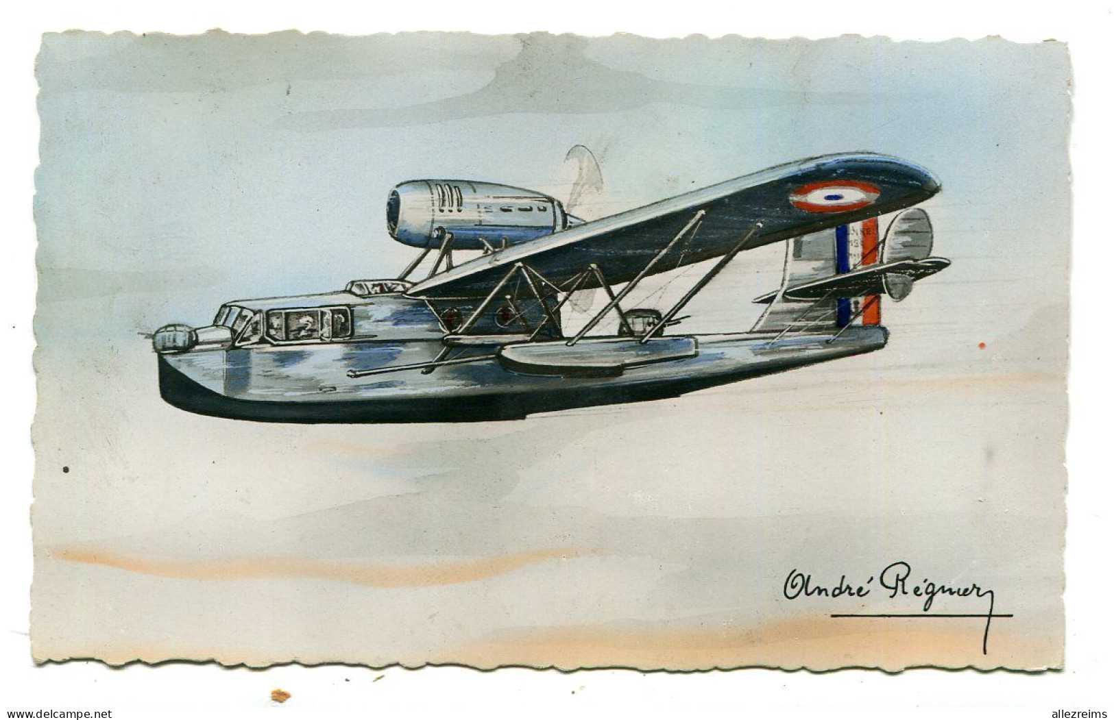 Carte Aviation : Loire  130 Illustrateur A  Régnier    A   VOIR    !!!! - 1919-1938: Entre Guerres