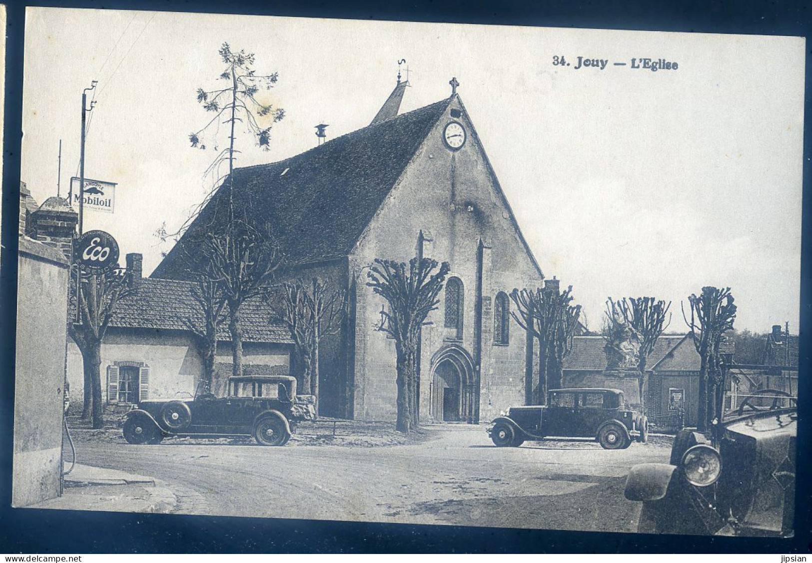 Cpa Du 28 Jouy -- L' église  STEP120 - Jouy