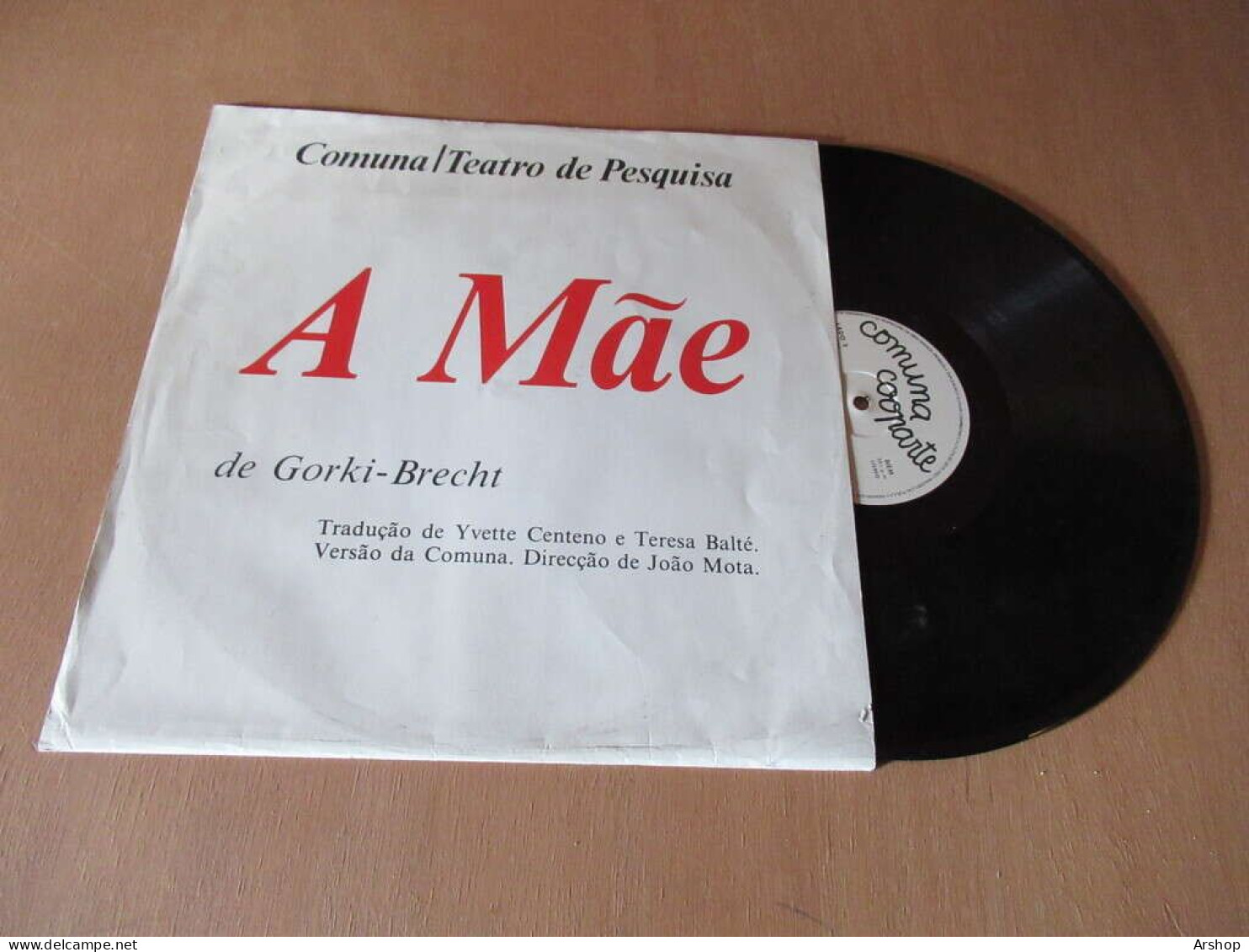 TEATRO DA COMUNA / DE PESQUISA / JOAO MOTA - Maxime Gorki / Bertold Brecht : A Mae - Theatre Musicale PORTUGAL - Otros & Sin Clasificación