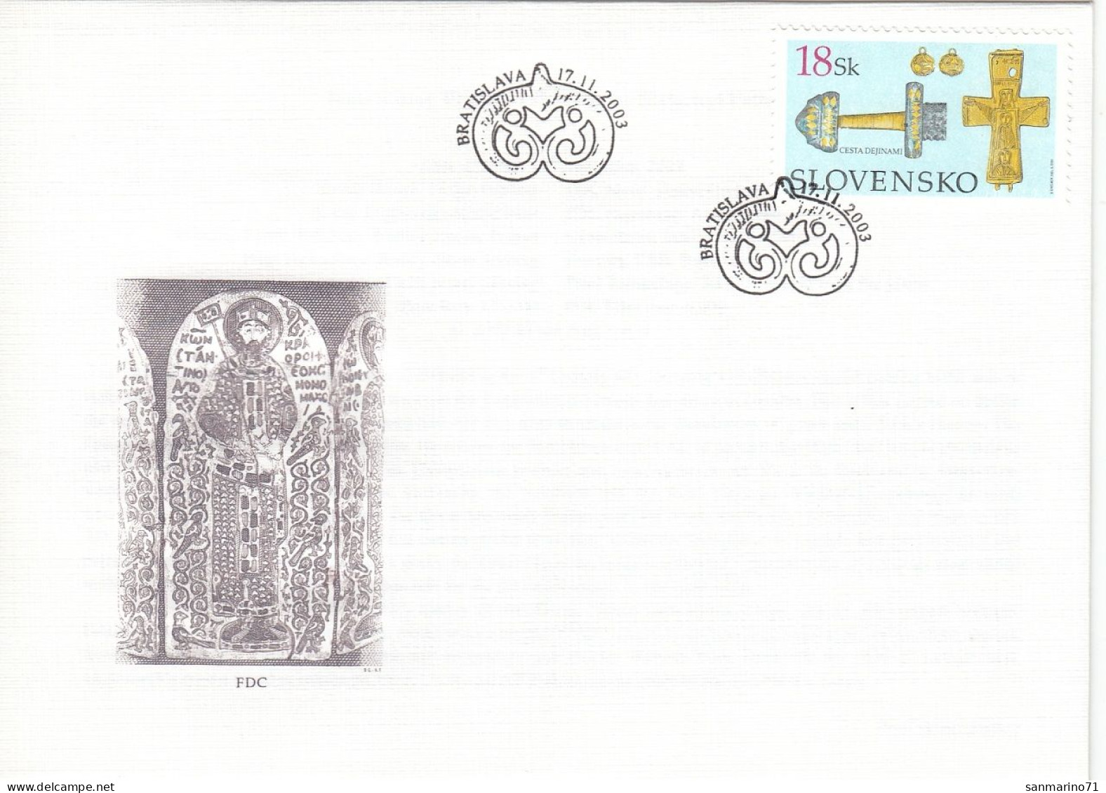 FDC SLOVAKIA 470 - FDC