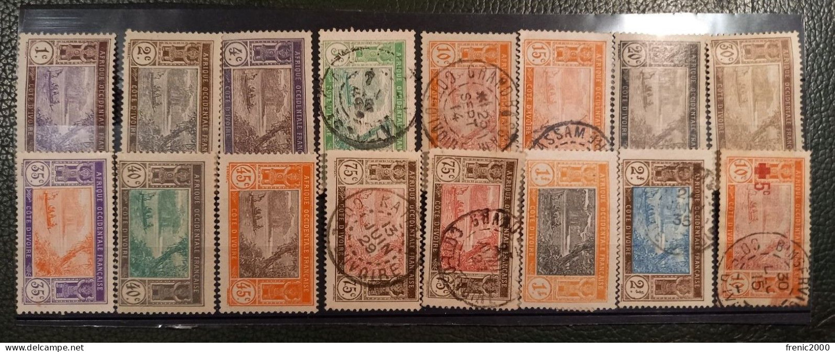 TC 022/023 - Cote D'ivoire Entre Le 41 Et Le 55 + Le 58 (CRF) - Used Stamps