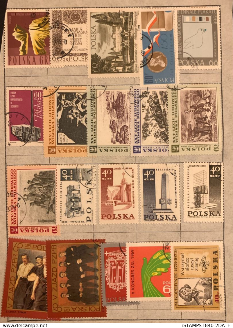 001162/ Poland Mint & Fine Used Collection (350+)