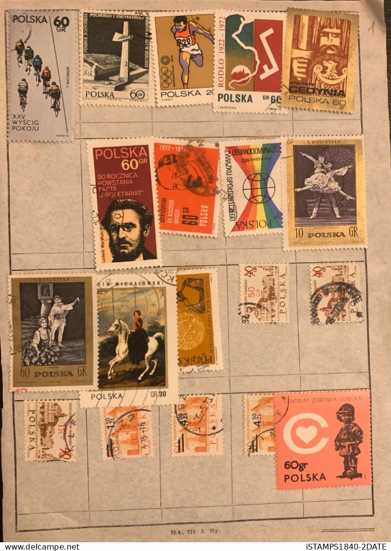 001162/ Poland Mint & Fine Used Collection (350+)