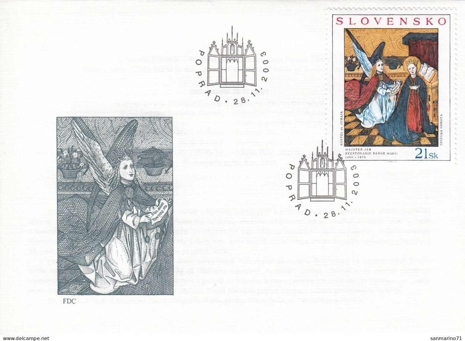 FDC SLOVAKIA 474 - FDC