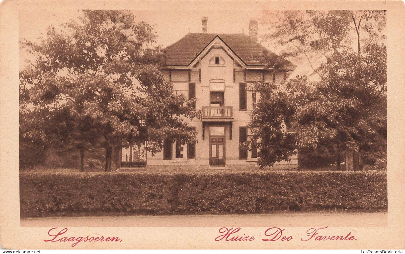 PAYS-BAS - Laagsoeren - Huixe Deo Favente - Vue Générale - De L'extérieure - Carte-Postale Ancienne - Rheden