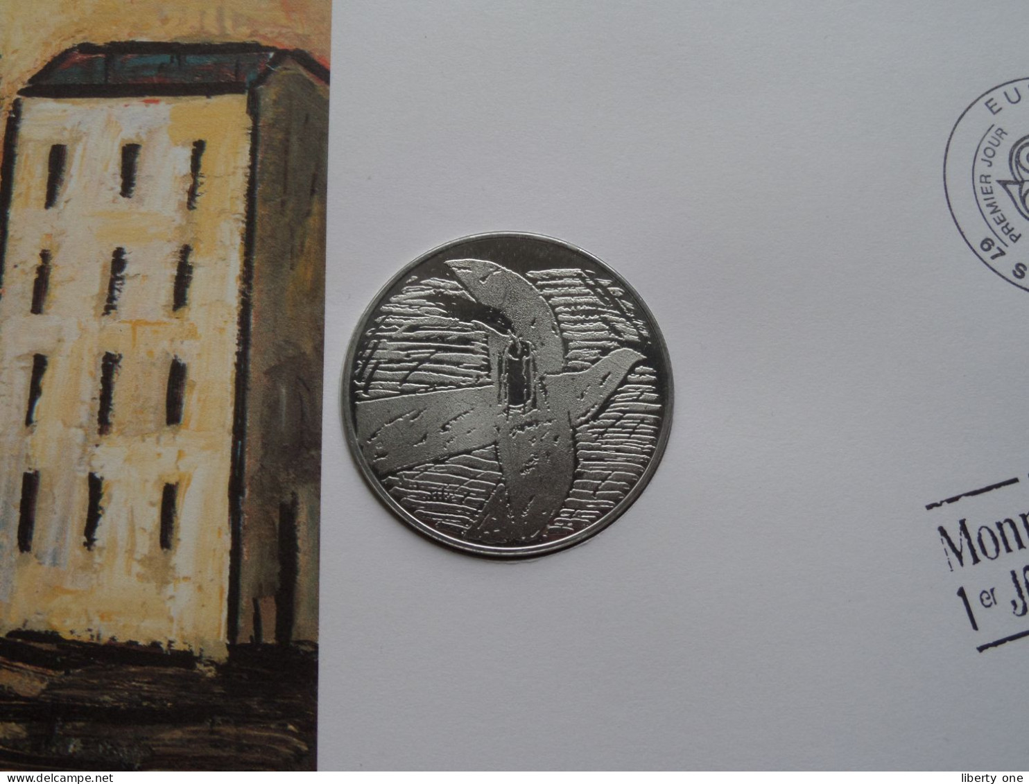 HEINZ EDELMANN (Allemagne) > ( Zie/Voir Scans ) Enveloppe Numismatique Monnaie De Paris N° 02410 > 1992 > Numislettre ! - Souvenir-Medaille (elongated Coins)