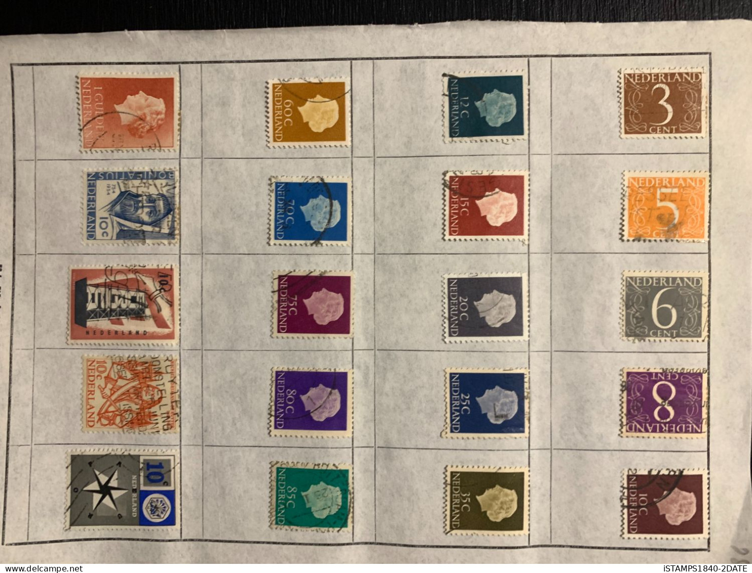 001166/ Netherlands Mint + Fine Used Collection (100) - Collections