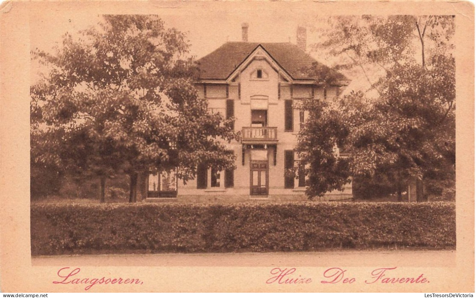 PAYS-BAS - Laagsoeren - Huixe Deo Favente - Vue Générale D'une Maison - De L'extérieure - Carte-Postale Ancienne - Rheden