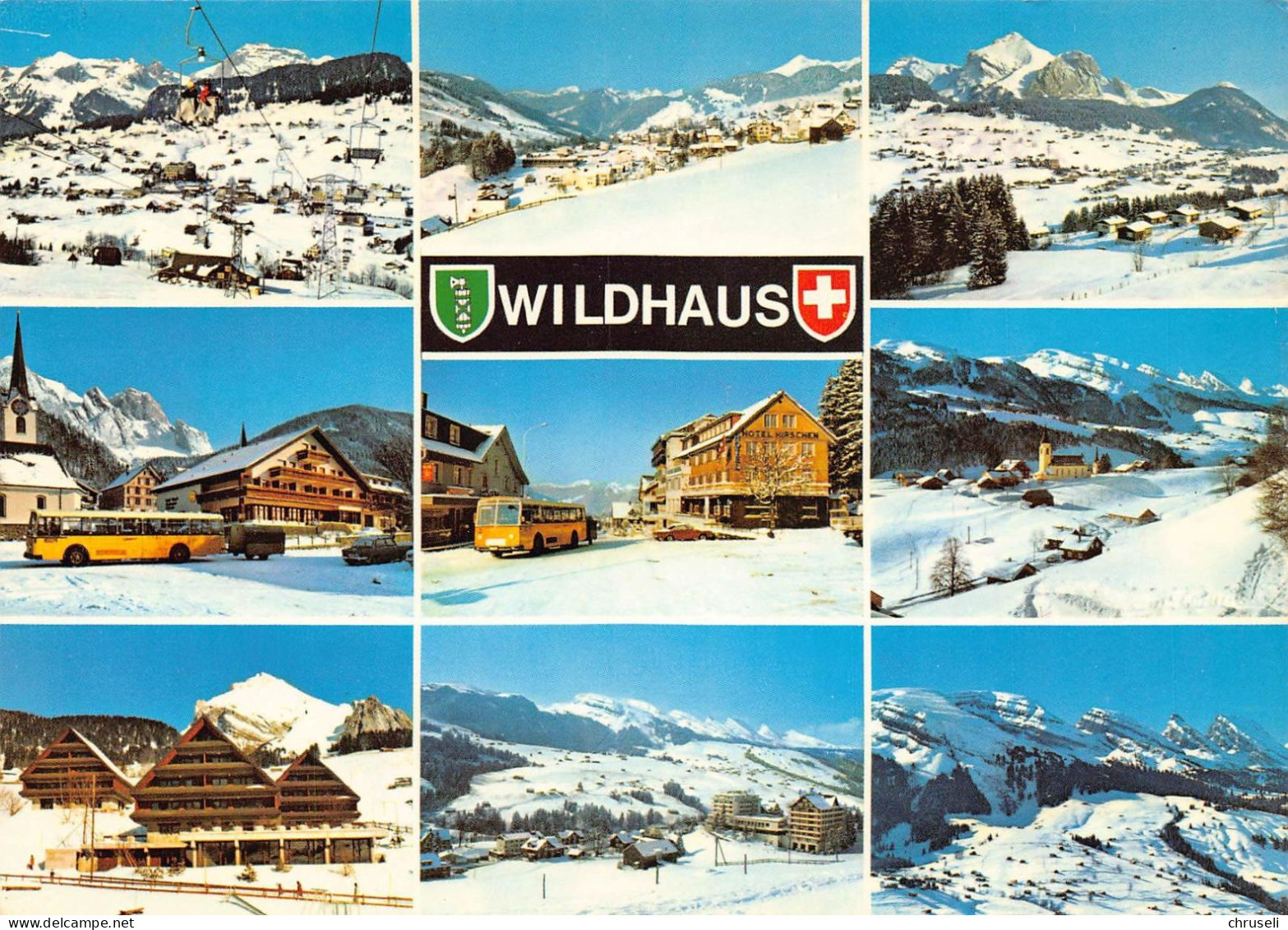 Wildhaus Postauto  9 Bild - Wil