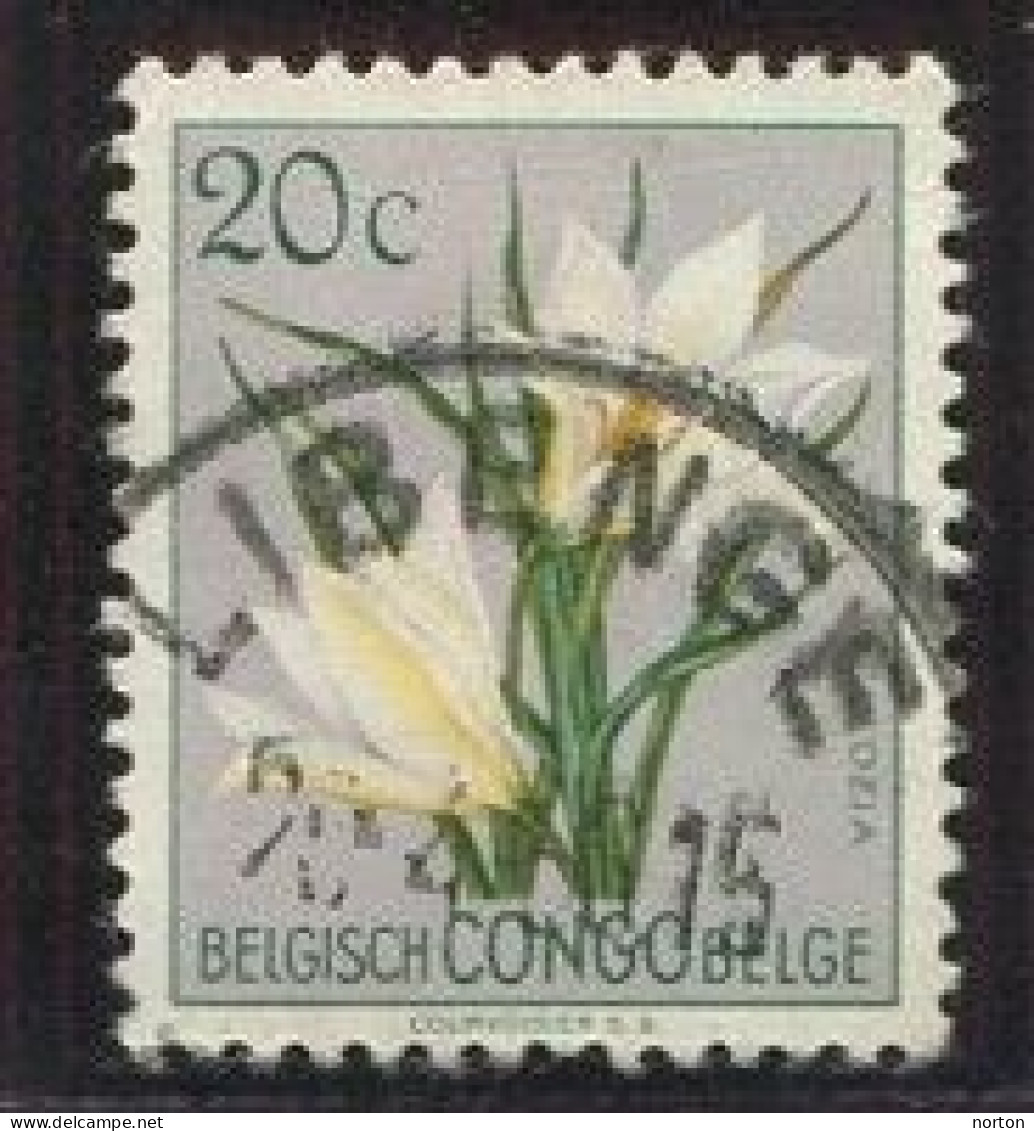 Congo Libenge Oblit. Keach 8A3 Sur C.O.B. 304 Le 25/02/1956 - Usati