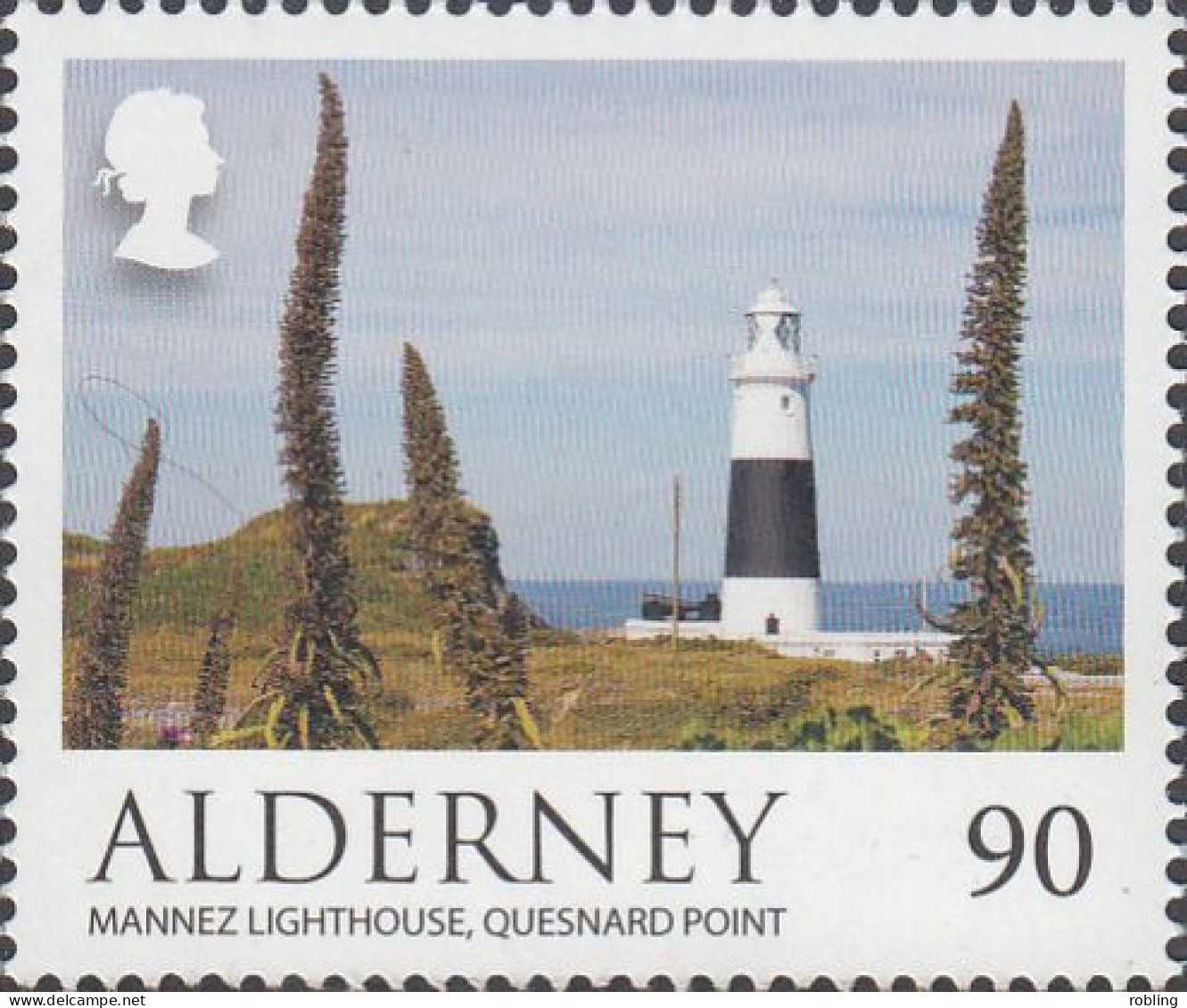 Alderney 2017 Lighthouses Pepper Pot / Mannez Michel 582+584 - Leuchttürme