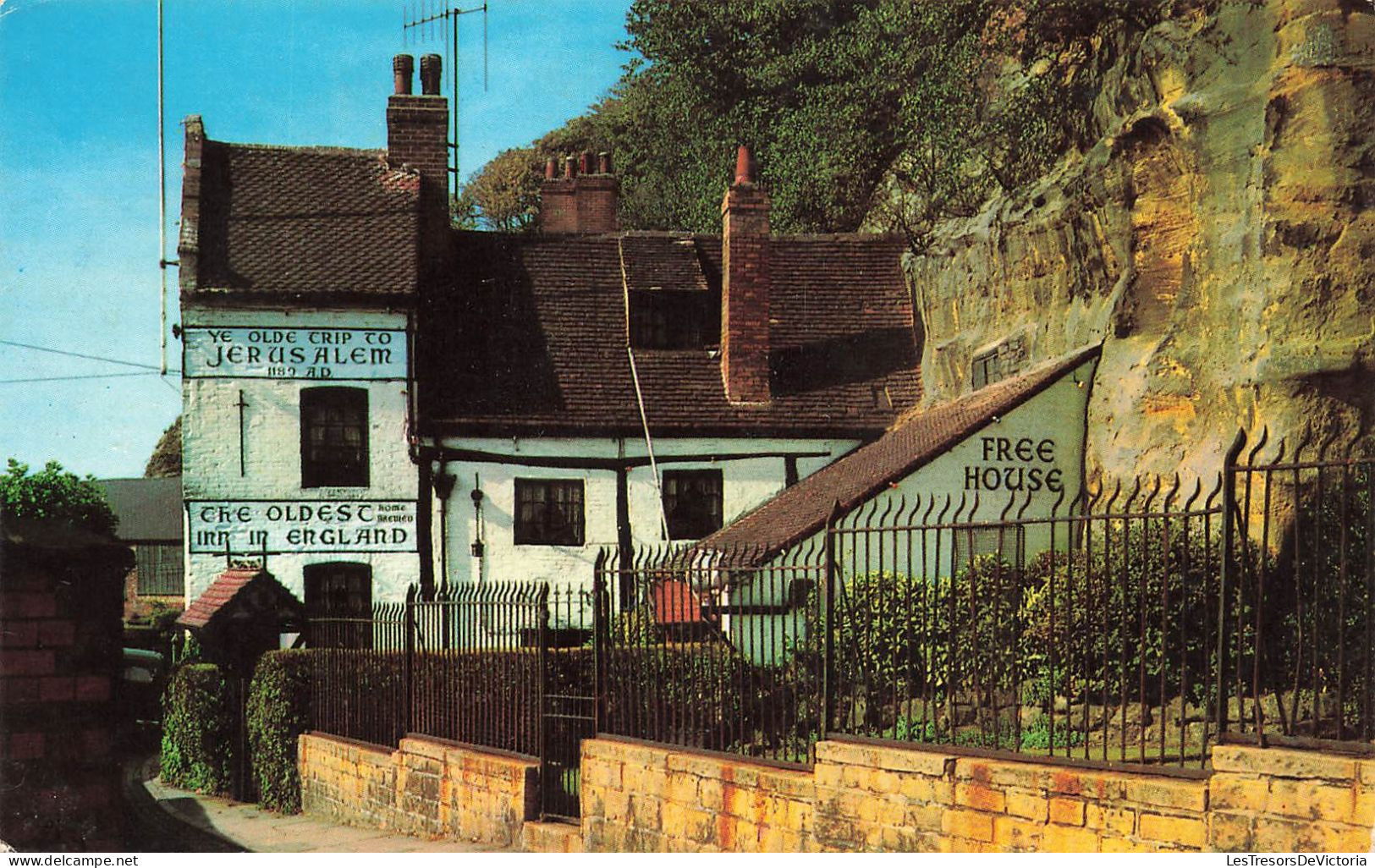 ROYAUME UNI - Nottinghamshire - Ye Olde Trip To Jerusalem - Nottingham - Carte Postale - Nottingham