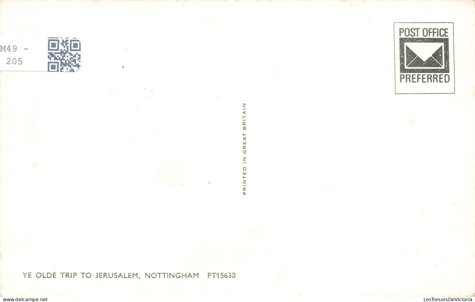 ROYAUME UNI - Nottinghamshire - Ye Olde Trip To Jerusalem - Nottingham - Carte Postale - Nottingham